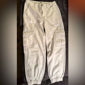 BDG Woman’s Cream Cargo Pants